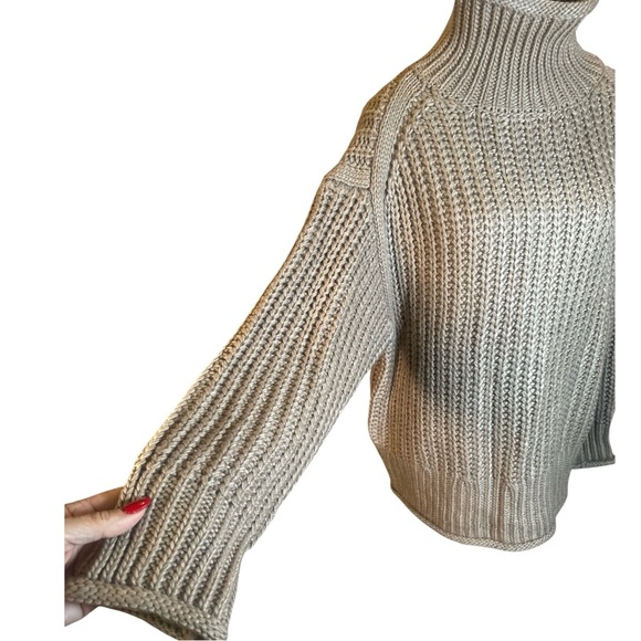 POL NWOT Warm Brown Turtleneck Sweater - Picture 7 of 11